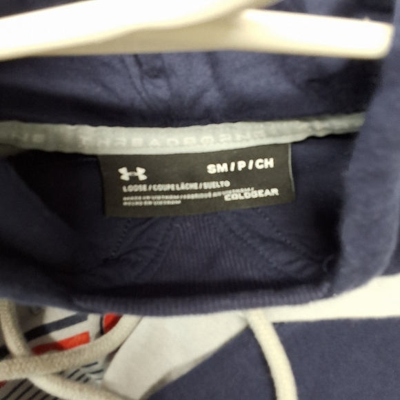 Under Armour Blue and White Gonzaga Sweater - Picture 8 of 11